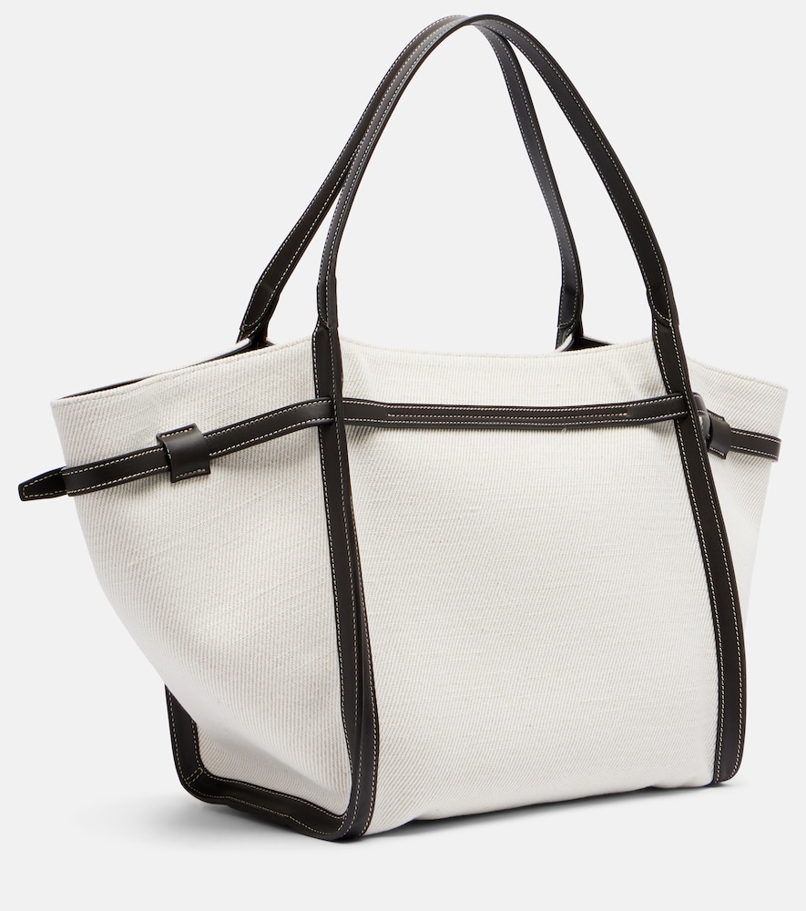  Tod's Tod's Tote Bag Tim Medium Aus Canvas 
