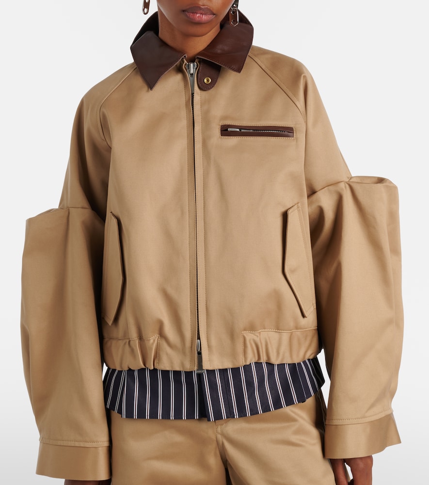 Cotton Blouson Jacket