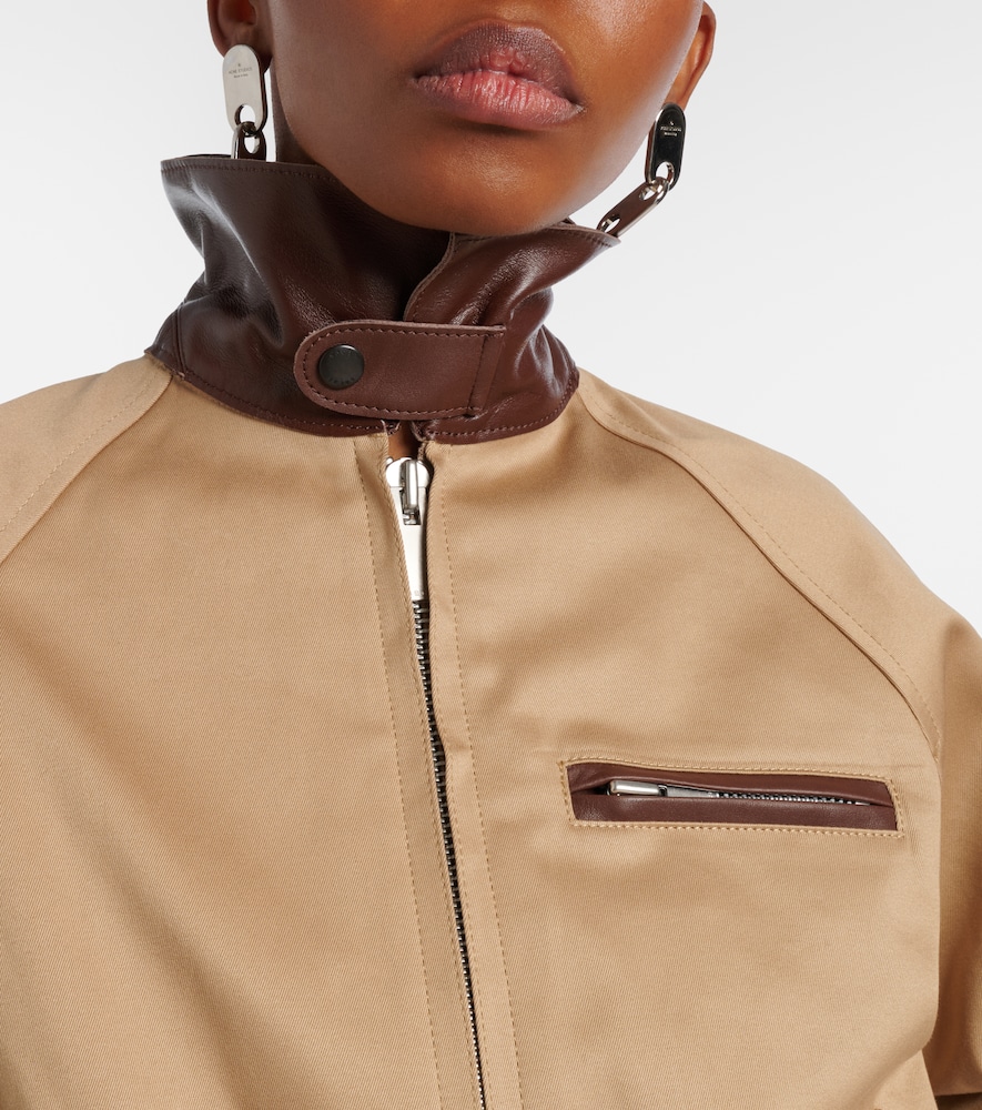 Cotton Blouson Jacket