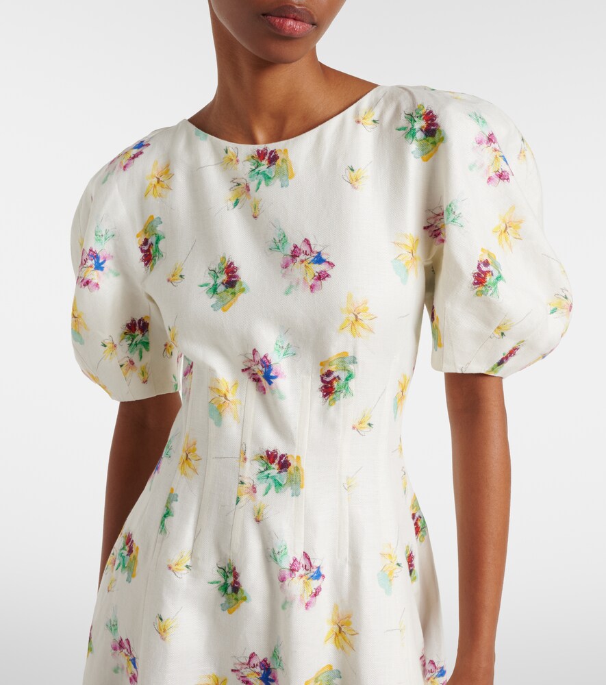  Gabriela Hearst Gabriela Hearst Maxikleid Ranya Aus Leinen 