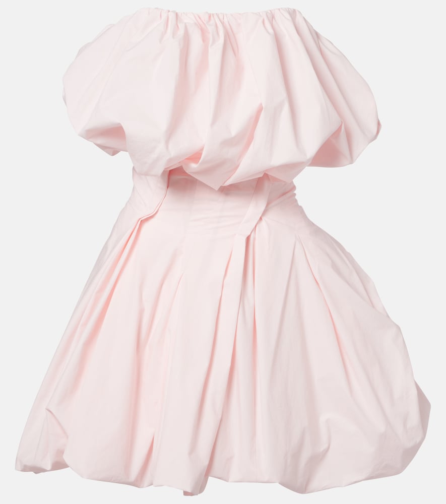 Magda Butrym Pleated cotton minidress