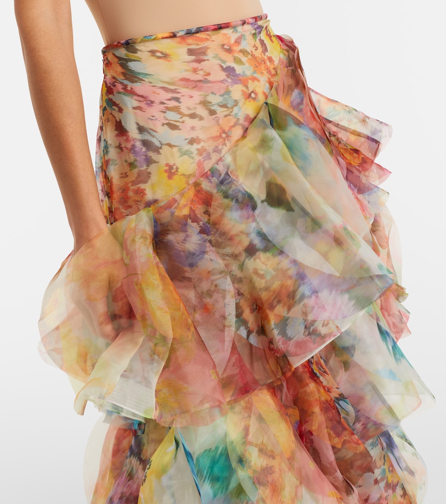  Zimmermann Zimmermann Gonna Lunga Luna Con Stampa Floreale 