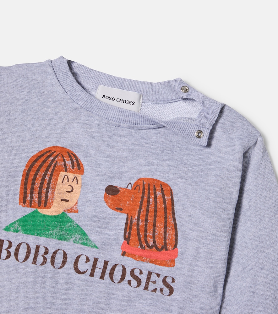  Bobo Choses Bobo Choses Baby Sweatshirt Friends In A Pickle Aus Jersey 