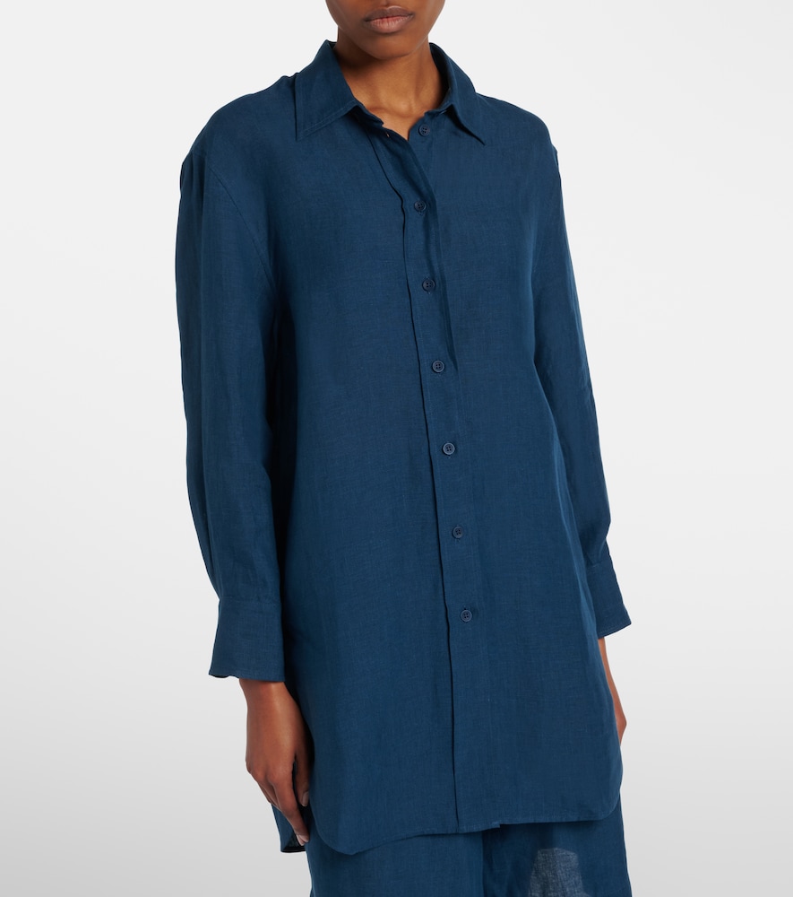  Eres Eres Mignonette Linen Shirt 