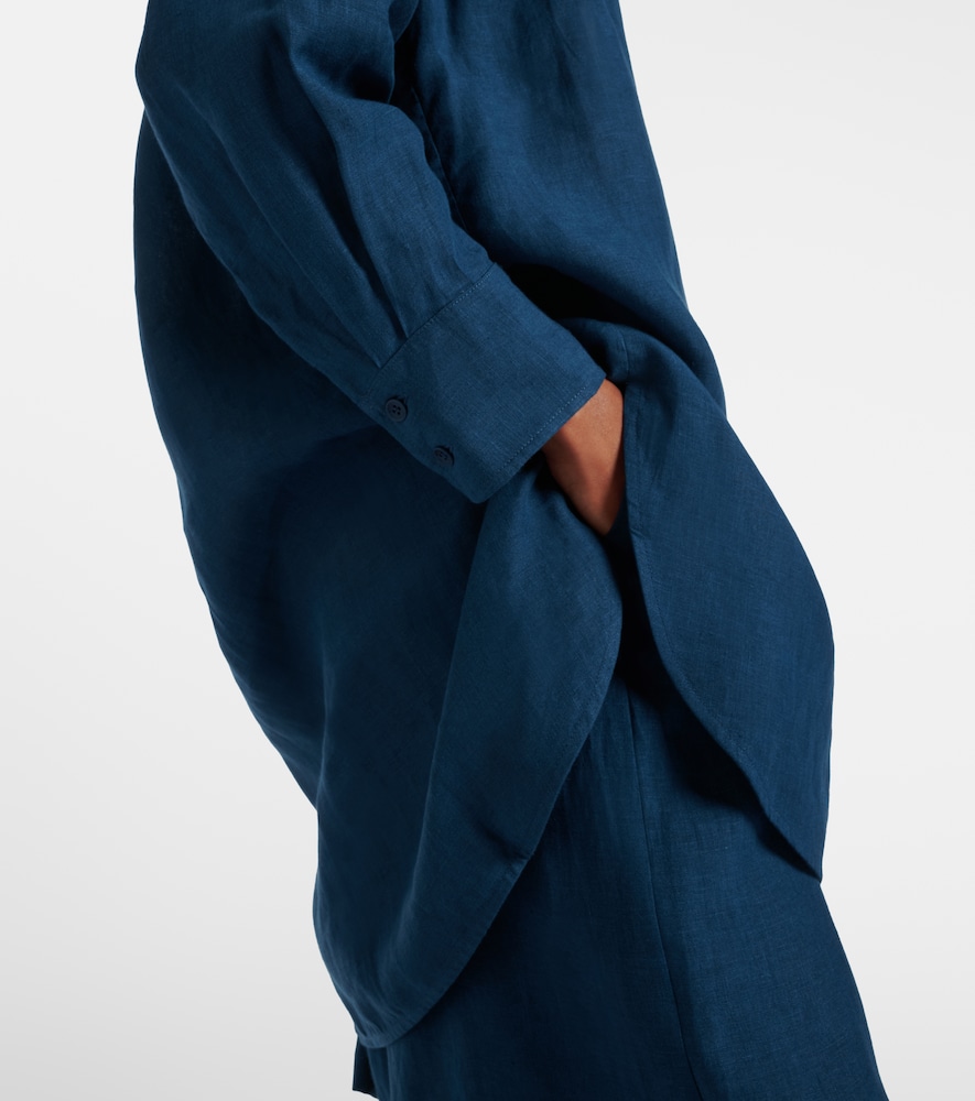  Eres Eres Mignonette Linen Shirt 