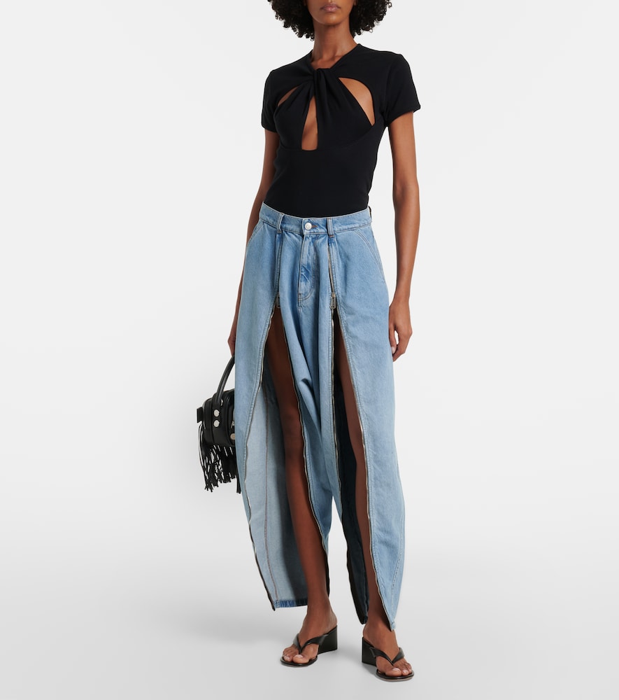 Coperni Coperni Front-slit Balloon Jeans 