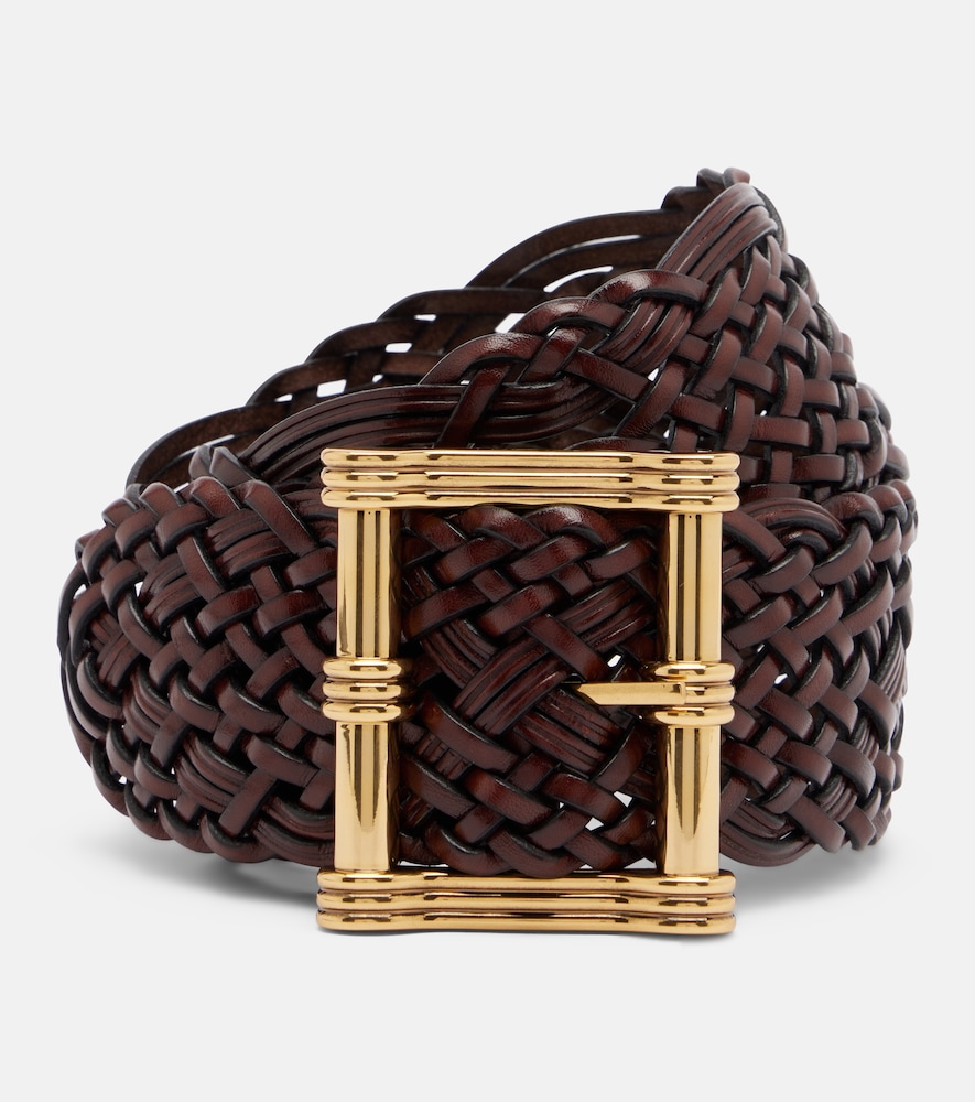 ETRO Etro Woven leather belt　エトロ ウーブン レザー ベルト