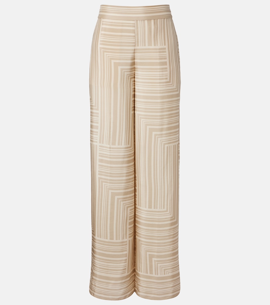 Hose Dijon aus Seide