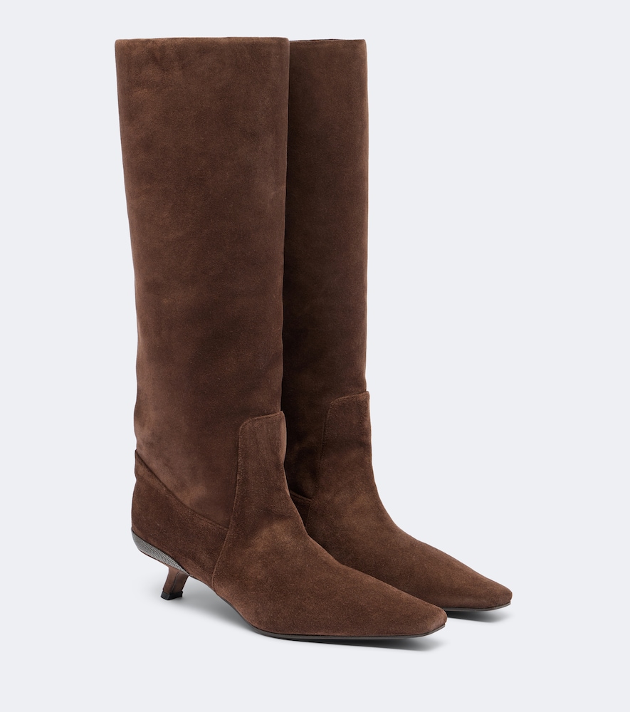 Brunello Cucinelli Stivali in suede
