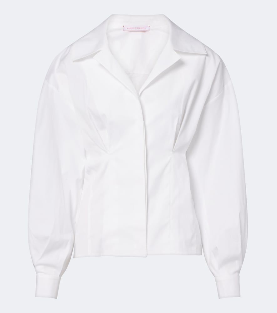 Cotton-Blend Poplin Shirt
