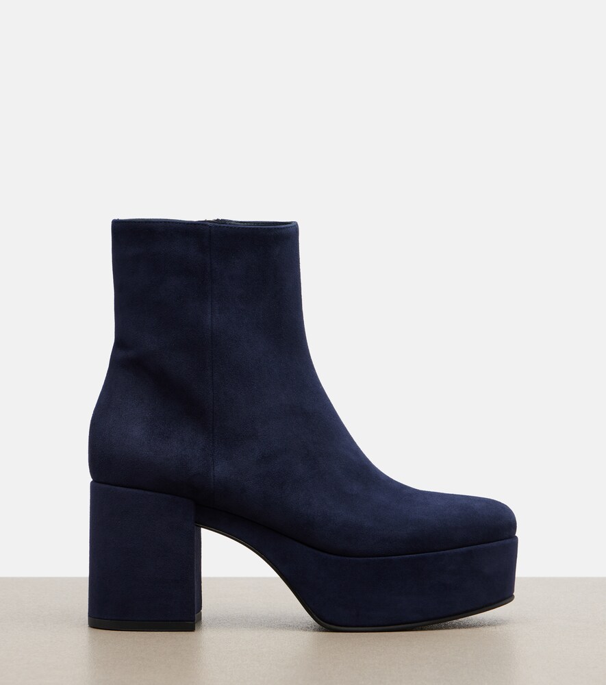  Gianvito Rossi Gianvito Rossi Ankle Boots Sally Aus Veloursleder 