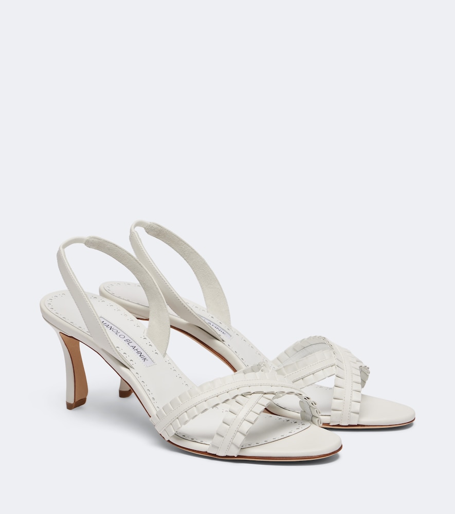 Slingback-Sandalen Volusan aus Leder