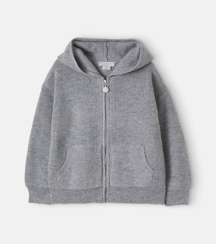 Kapuzenjacke aus Strick