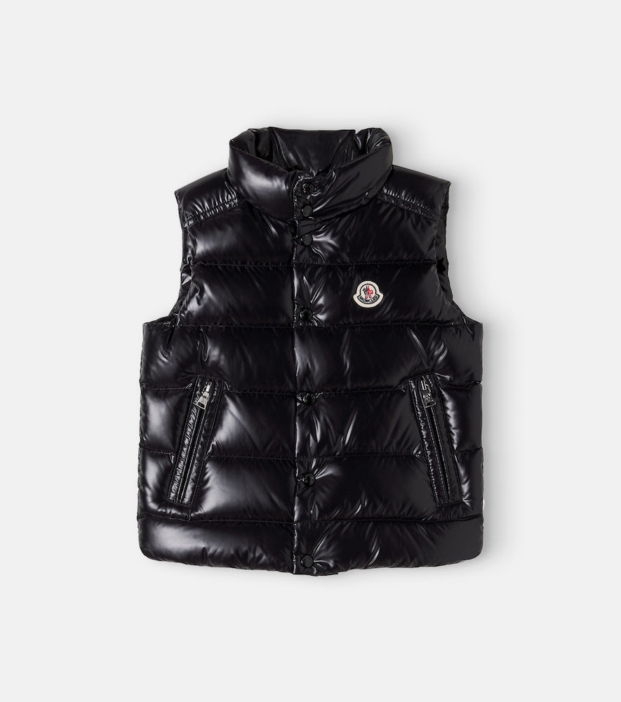 Moncler Boys Black Enfant Down Padded Tib Gilet - Size 6 Years Kids - Image 4