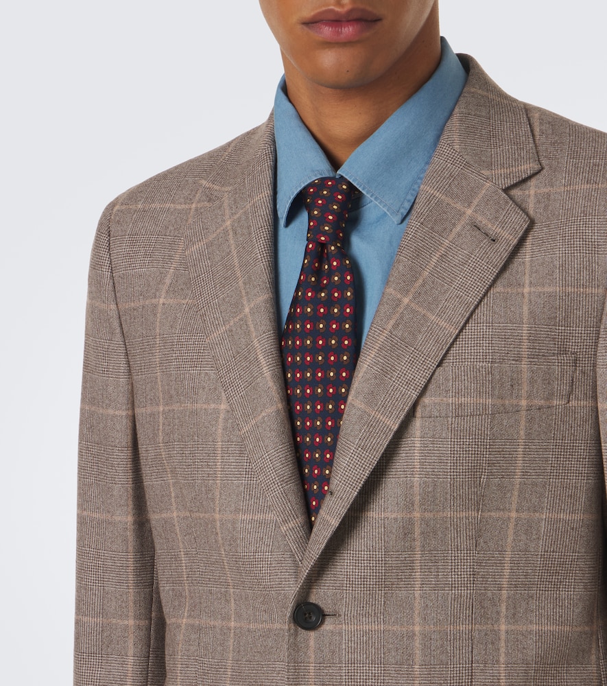 Checked Virgin Blazer