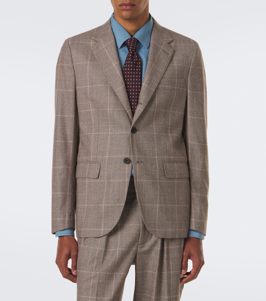 Checked Virgin Blazer