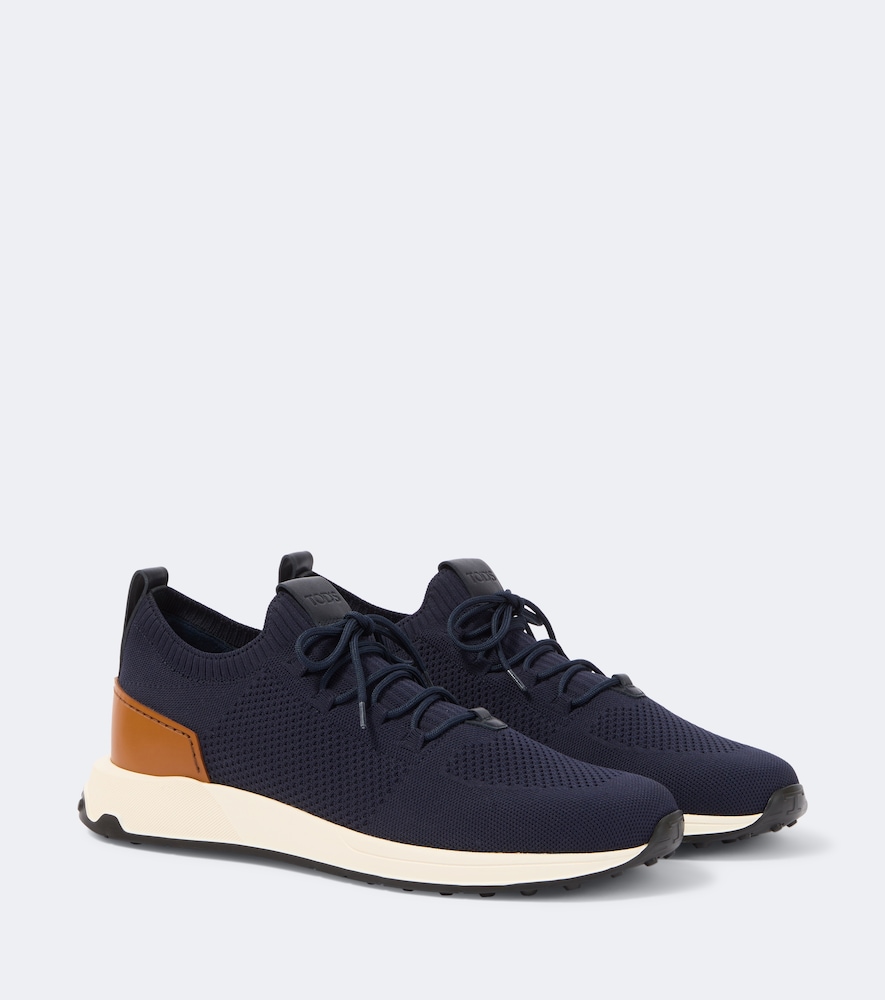 Sneakers Calzino mit Leder