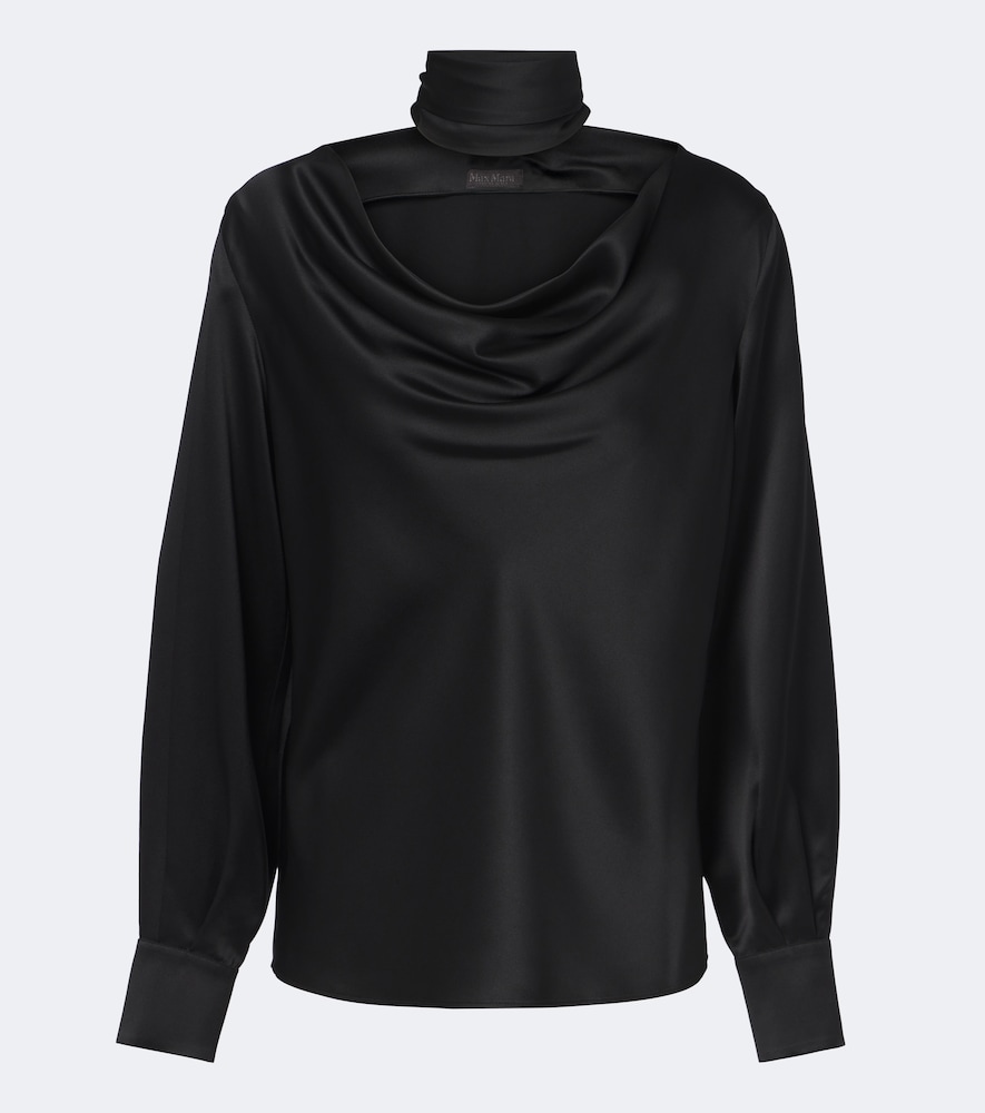 Bluse Elegante aus Seide