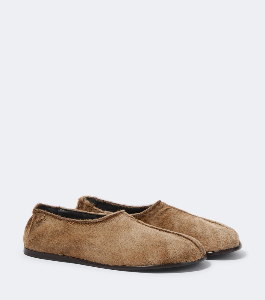 Slip-Ons aus Kalbshaar
