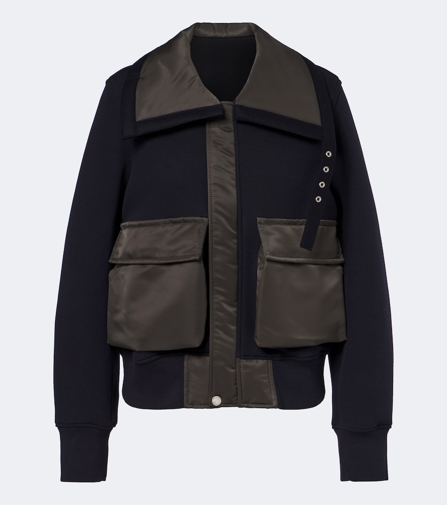 Blousonjacke aus einem Baumwollgemisch