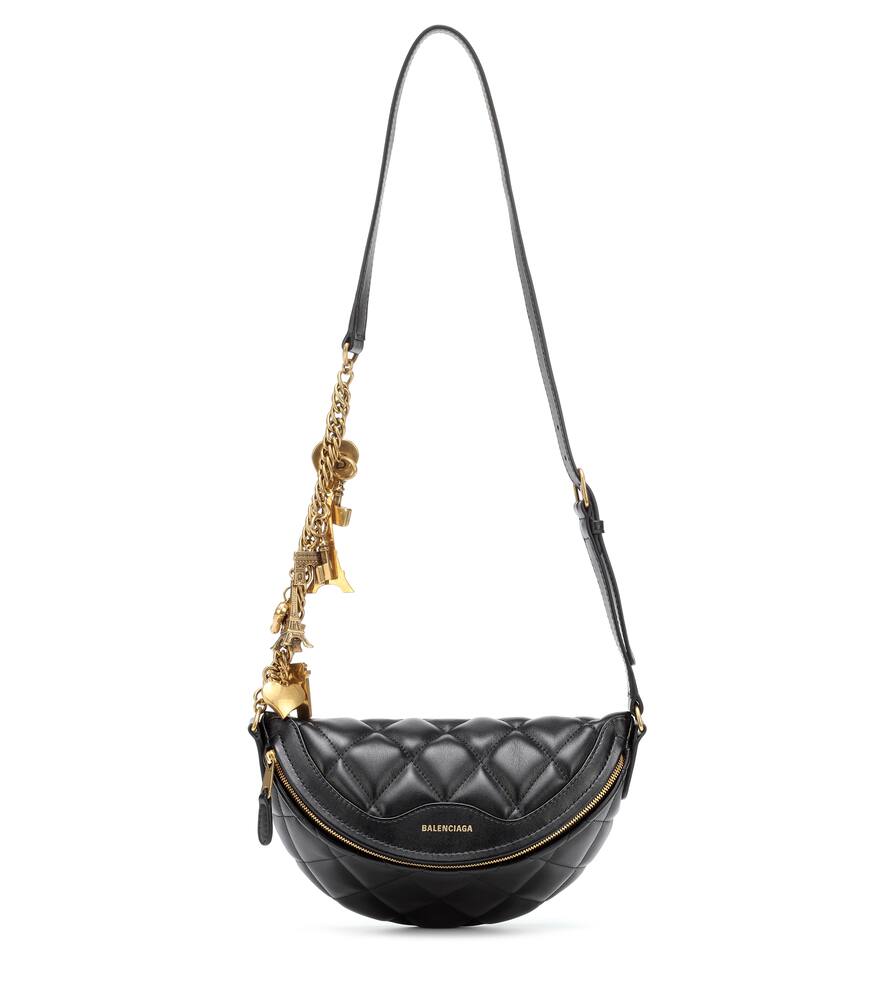 Click to view more detailed imagery on our partner's website Balenciaga Souvenirs Xs Leather Belt Bag In Black