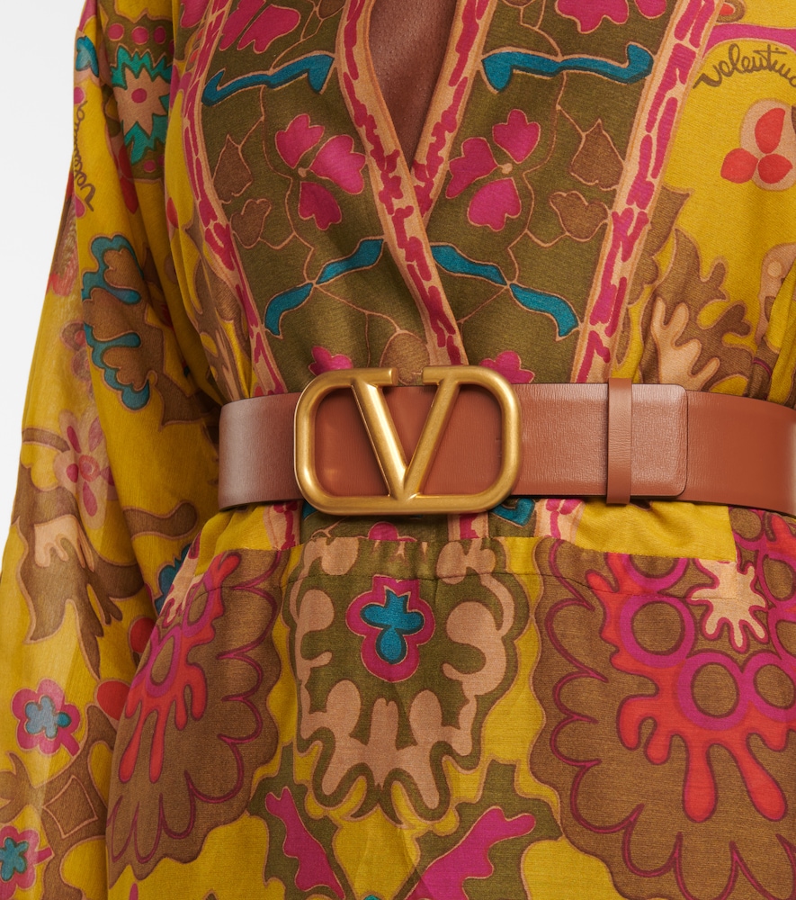  Valentino Garavani Valentino Garavani Gürtel Vlogo Signature Aus Leder 