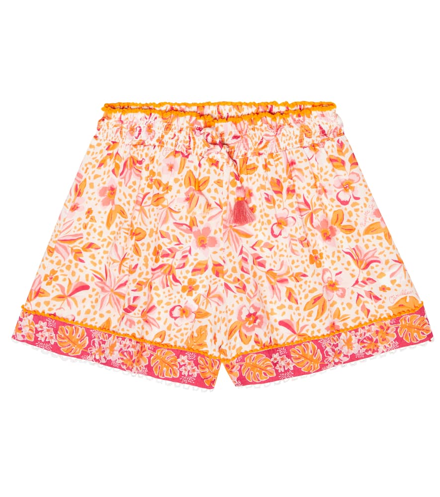 Poupette St Barth Kids Cindy floral shorts