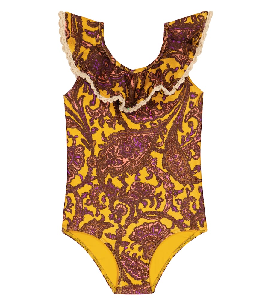 Zimmermann Kids Tiggy printed swimsuit
