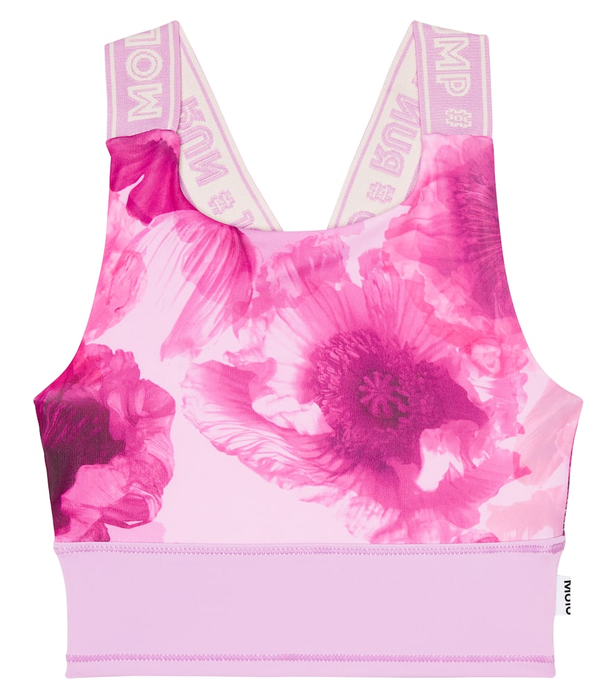 Molo Olivia floral sports top