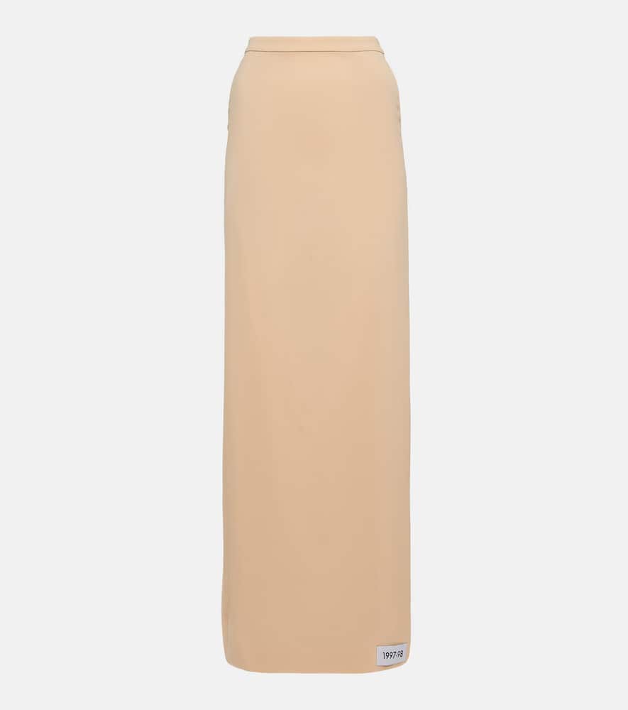 Dolce & Gabbana x Kim silk-blend maxi skirt