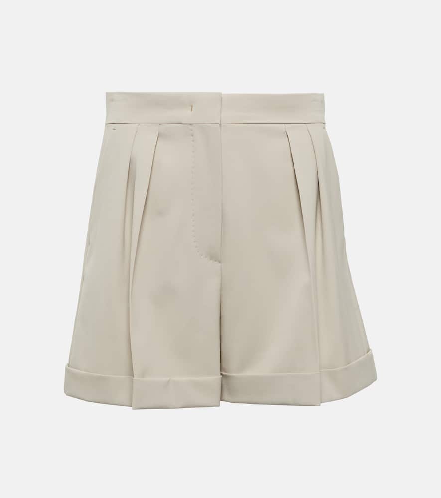 Max Mara Bormida wool gabardine shorts