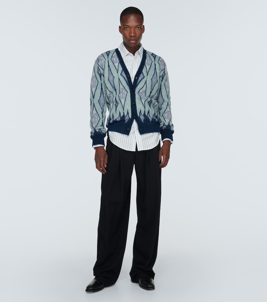  Amiri Amiri Cardigan Aus Einem Mohairgemisch 