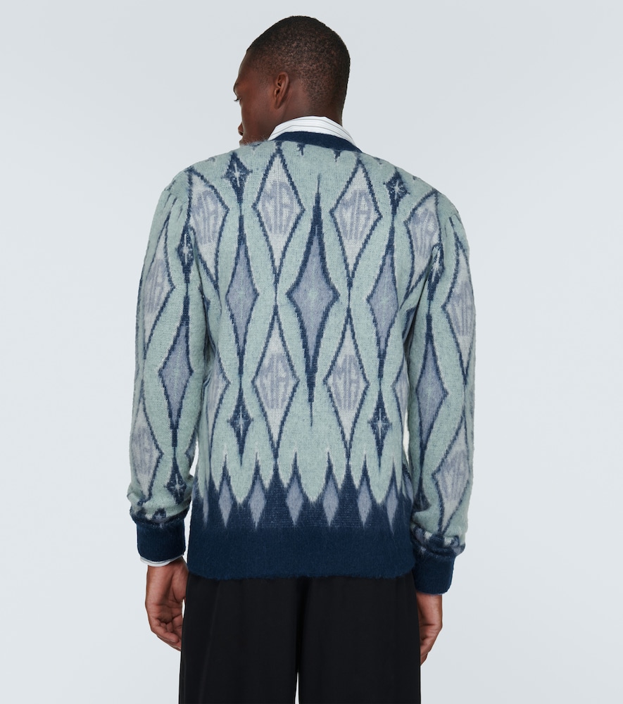  Amiri Amiri Cardigan Aus Einem Mohairgemisch 