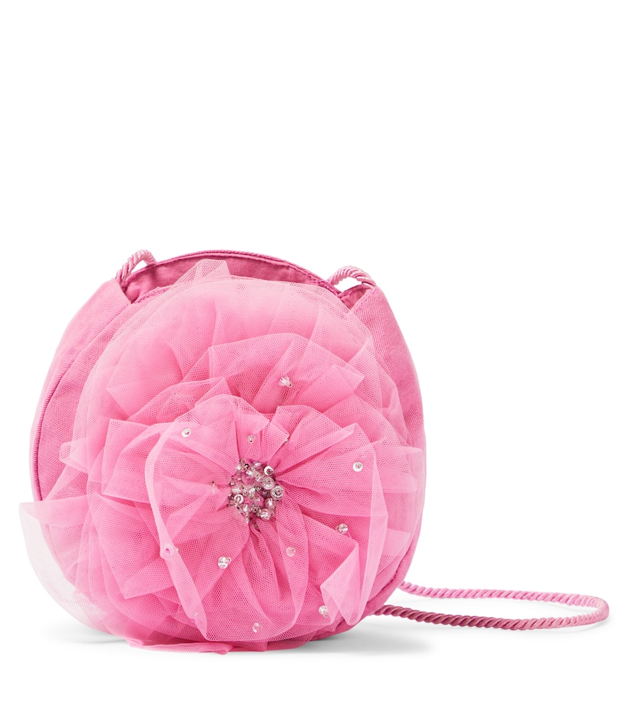 Tutu Du Monde Kiss From A Rose satin crossbody bag