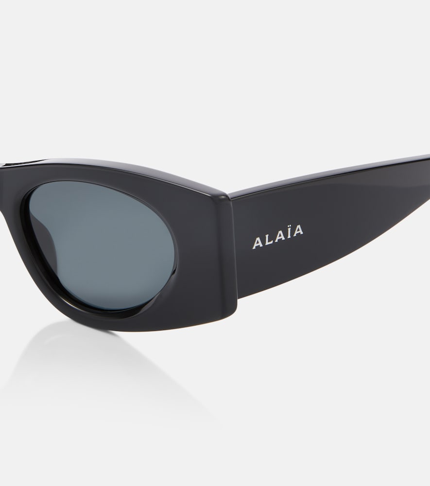  Alaia Alaïa Gafas De Sol Ovaladas Con Logo 