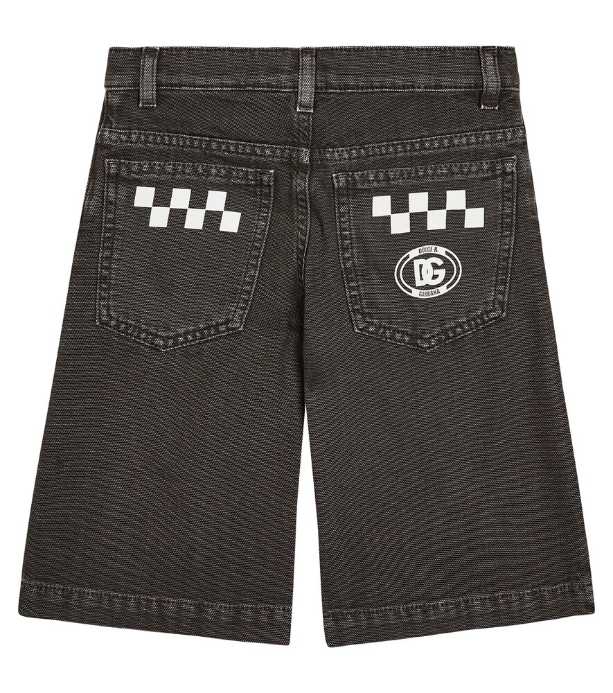  Dolce&gabbana Kids Dolce&gabbana Kids Bermuda-shorts Aus Denim 