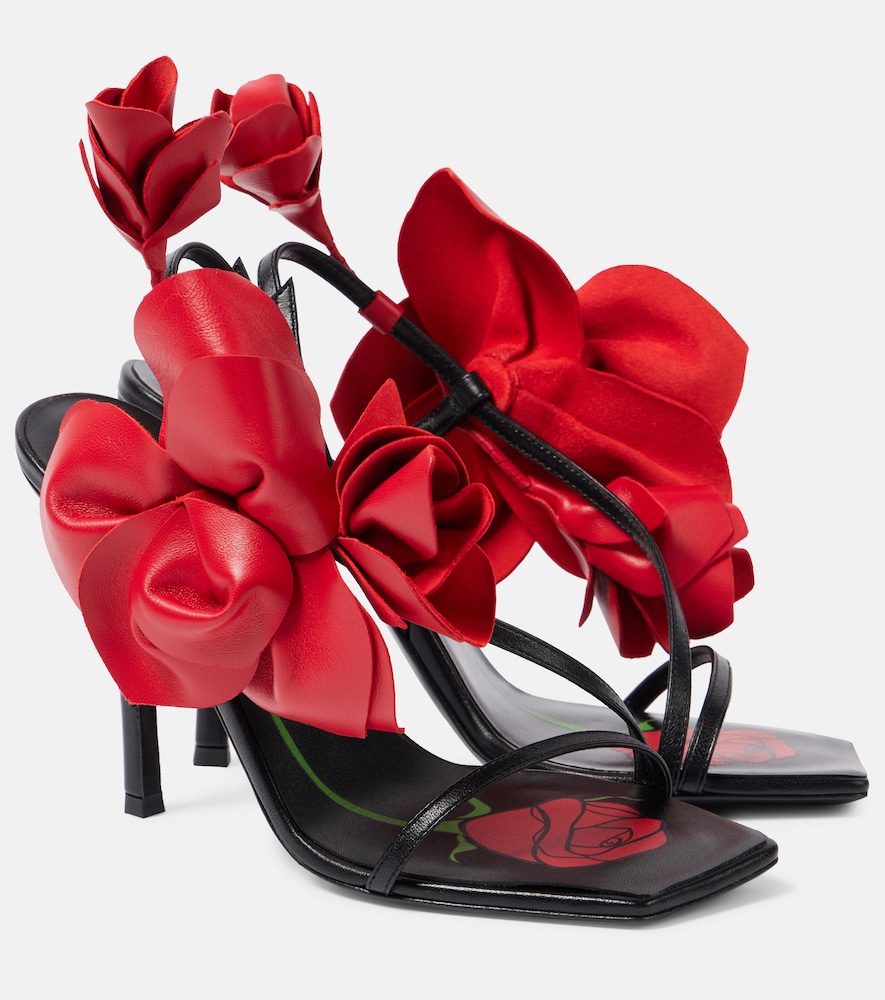 Magda Butrym Sandali slingback in pelle
