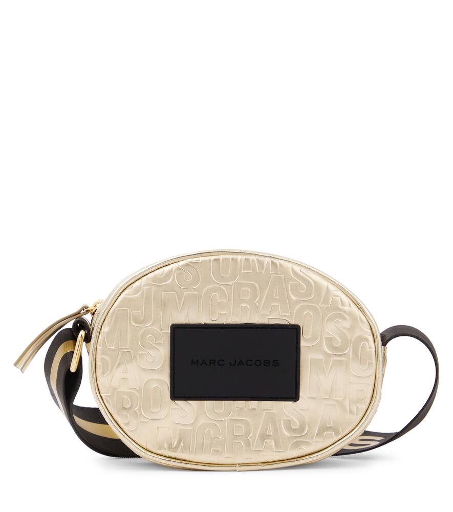 Marc Jacobs Kids Metallic faux leather shoulder bag