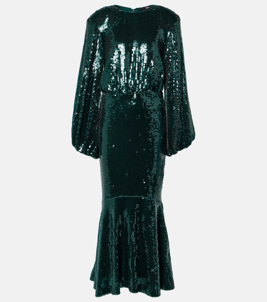 Sequined maxi dress