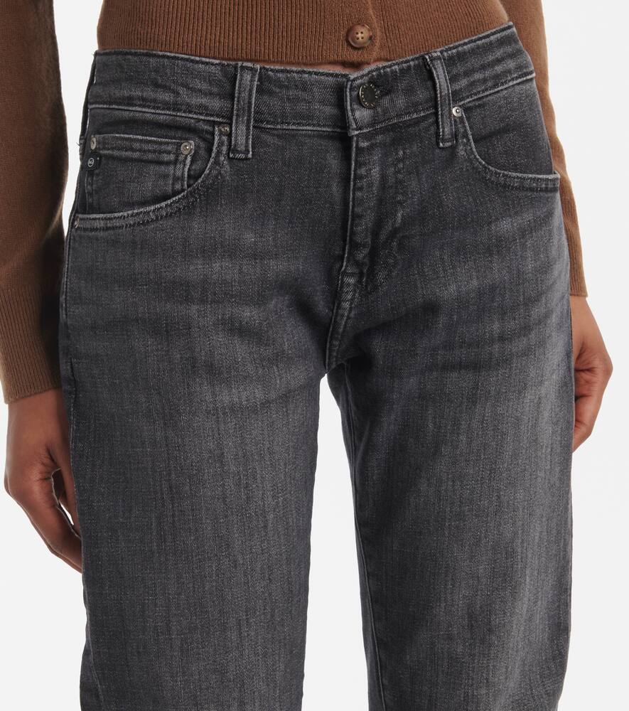 Shop Ag Ex-boyfriend Mid-rise Slim Jeans In Park Row