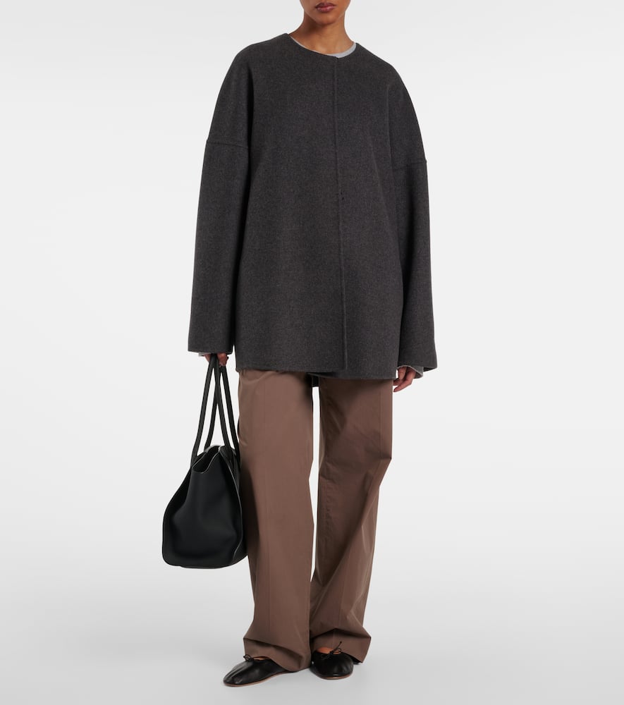 Shop The Row Alfidis Cotton Wide-leg Pants