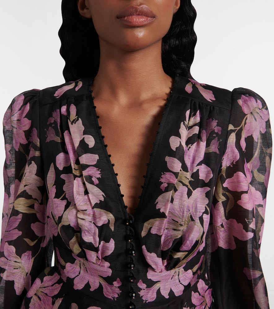 Zimmermann Blusa Dawning In Black