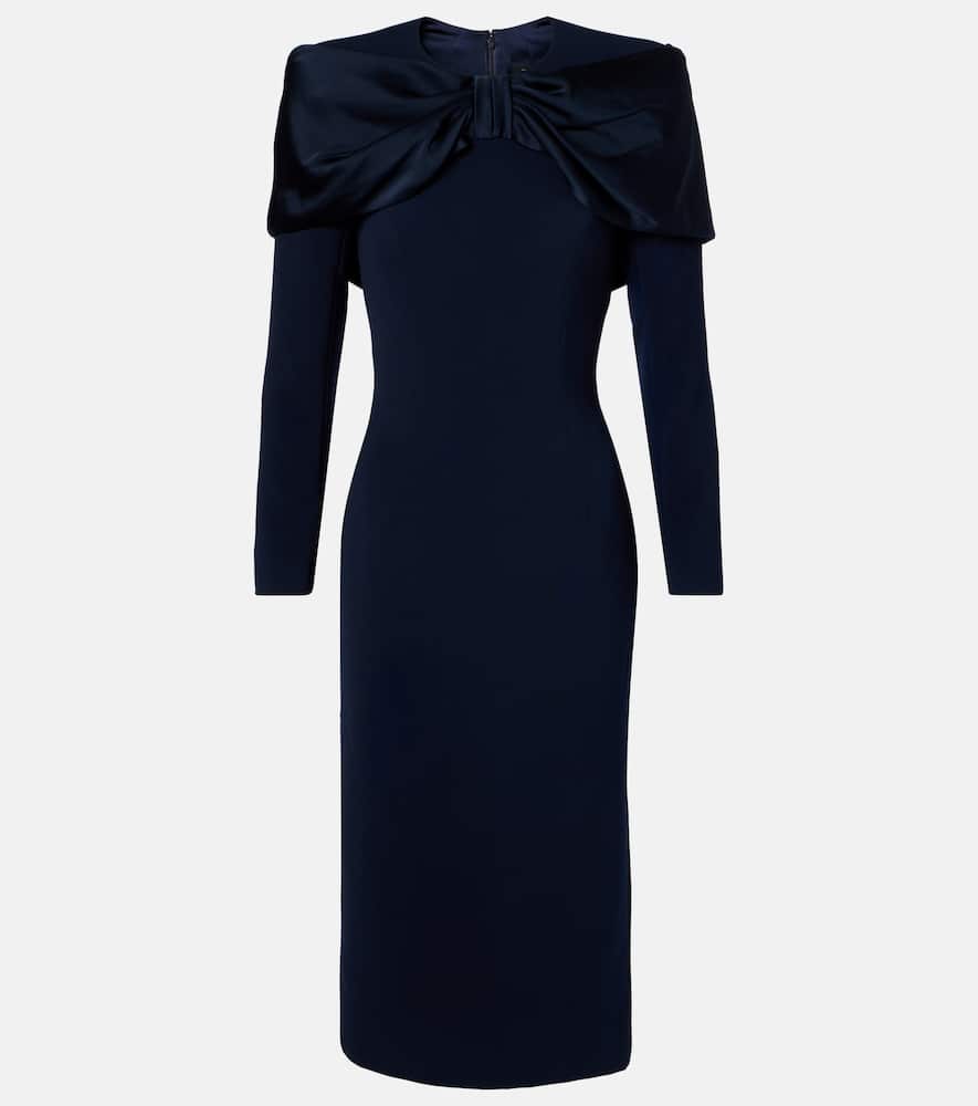 Penny caped midi dress