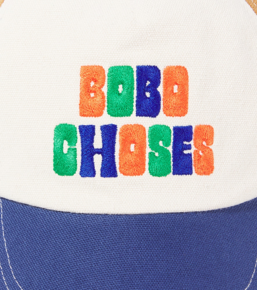 Bobo Choses Bobo Choses Colorblocked Cotton Baseball Cap 