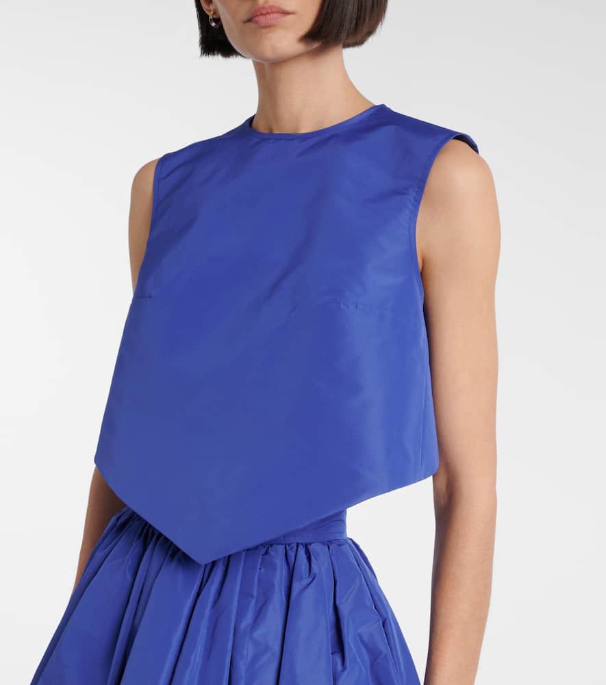 Patou Slees Faille Top In Blue