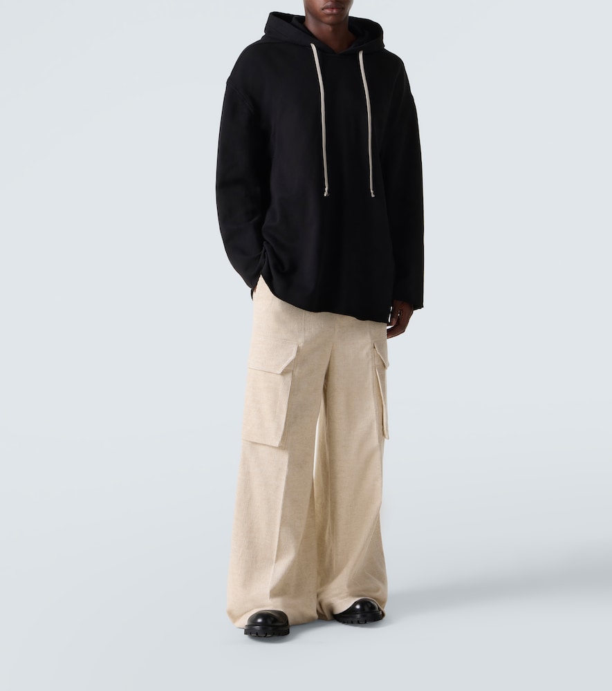  Rick Owens Rick Owens Hoodie Aus Baumwoll-jersey 