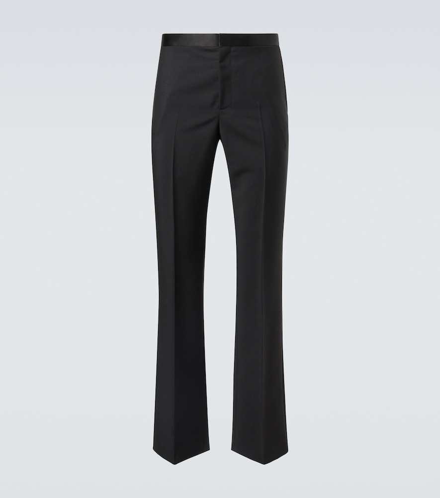 Givenchy Wool and mohair tuxedo pants