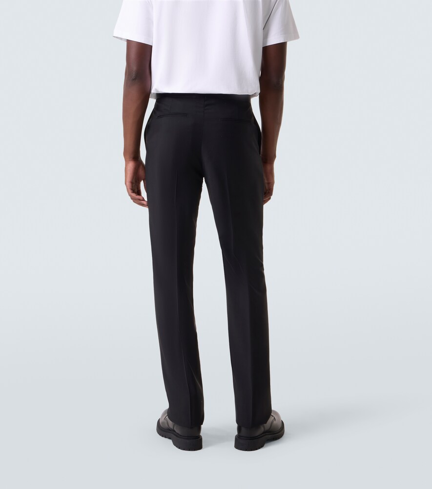  Givenchy Givenchy Wool And Mohair Tuxedo Pants 