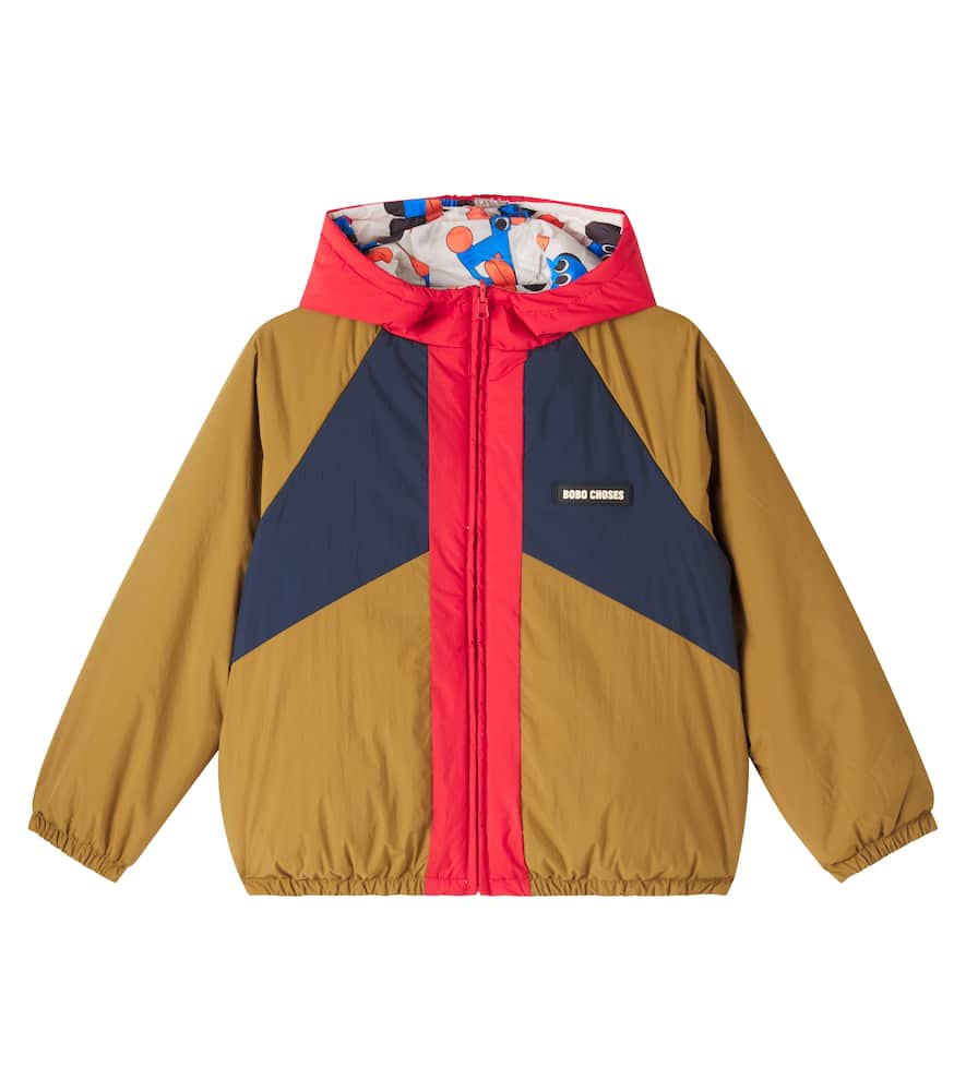 Bobo Choses Doggy Mate Reversible Jacket In Brown