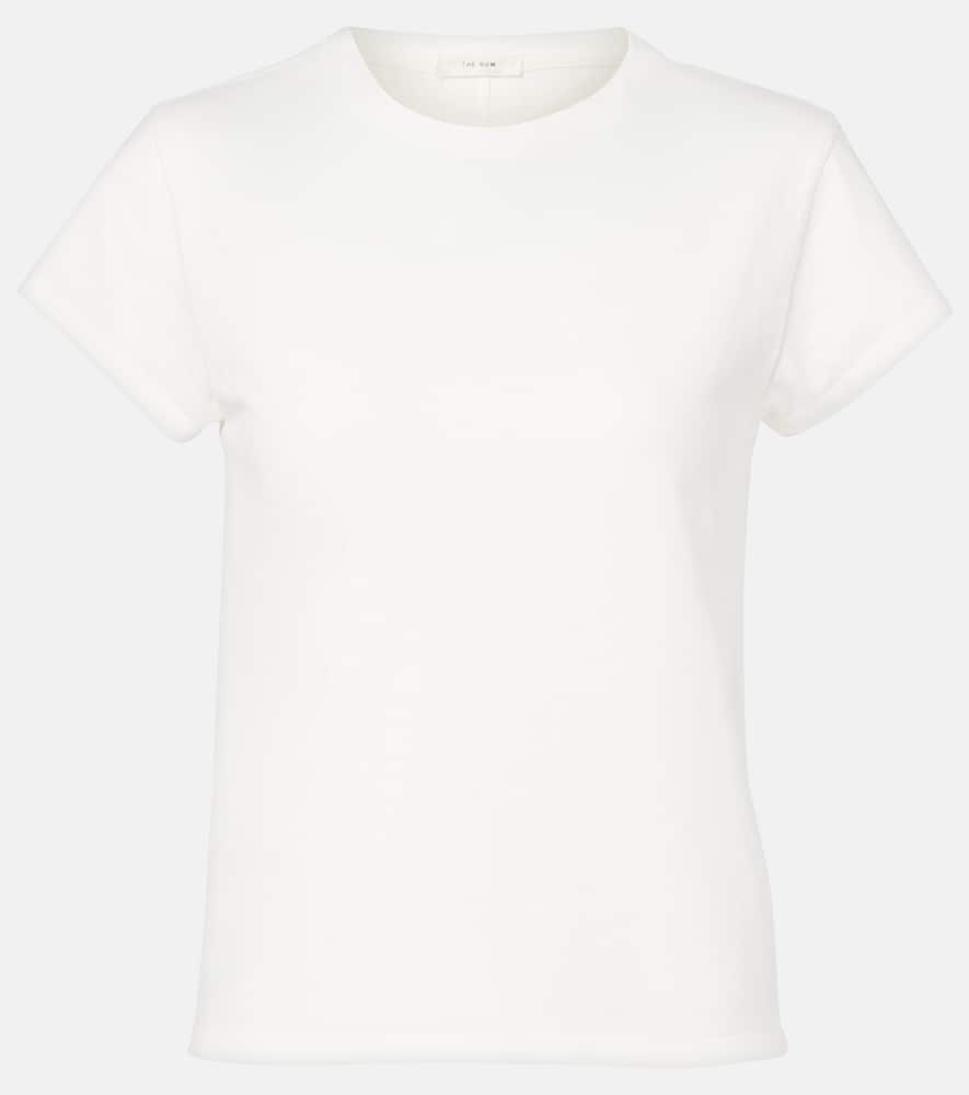 The Row Item O-neck Short-sleeved T-shirt In White